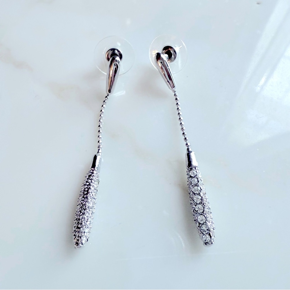 Brand new sparkling drop dangle earrings